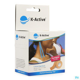 NAQI K-Active Tape Neutral 5,0cm x 5m