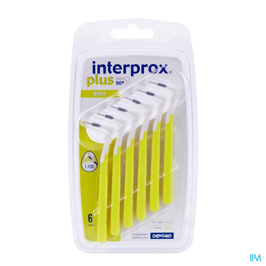 Vitis INTERPROX PLUS INTERD MINI GEEL 1350 6 S