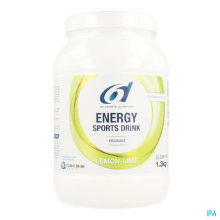 6D Sports 6d Sixd Energy Sports Drink Lemon Lime Pdr 1,3kg