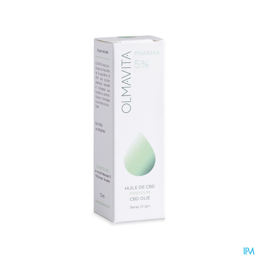 Olmavita Pharma 5% Huile de CBD Premium 10ml