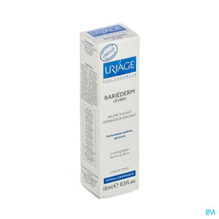 Uriage Uriage Bariederm Levres Baume Tube 15ml