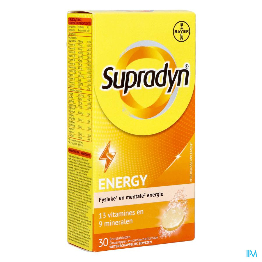 Supradyn Energy Bruistabletten 30 Nf Verv.3150257