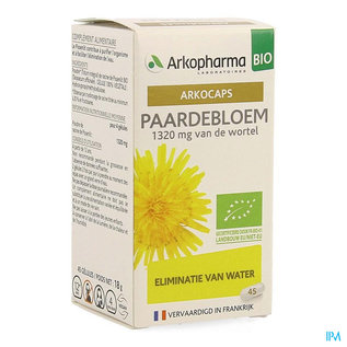 Arkogelules Arkocaps Paardebloem Bio Caps 45 Nf