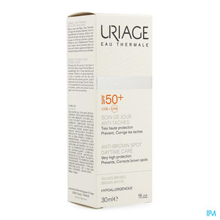 Uriage Uriage Depiderm Ip50+ Soin Jour A/tache Brune 30ml