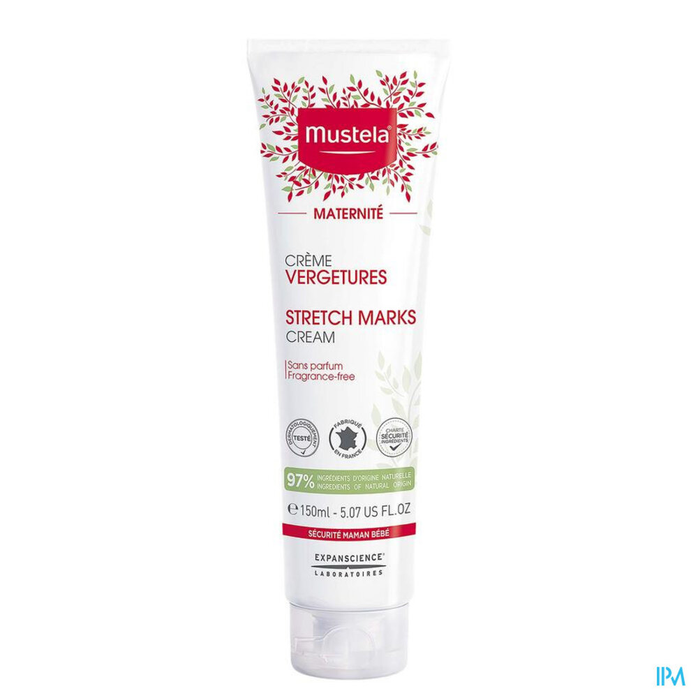 Mustela Mustela MaternitÃƒÆ’Ã‚Â© Striemen CrÃƒÆ’Ã‚Â¨me zonder parfum 150 ML