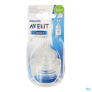 AVENT AVENT ZUIGSP LANGZAAM 2G 2 ST