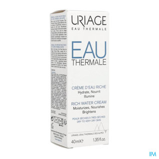 Uriage Uriage Eau Thermale Creme Eau Riche 40ml