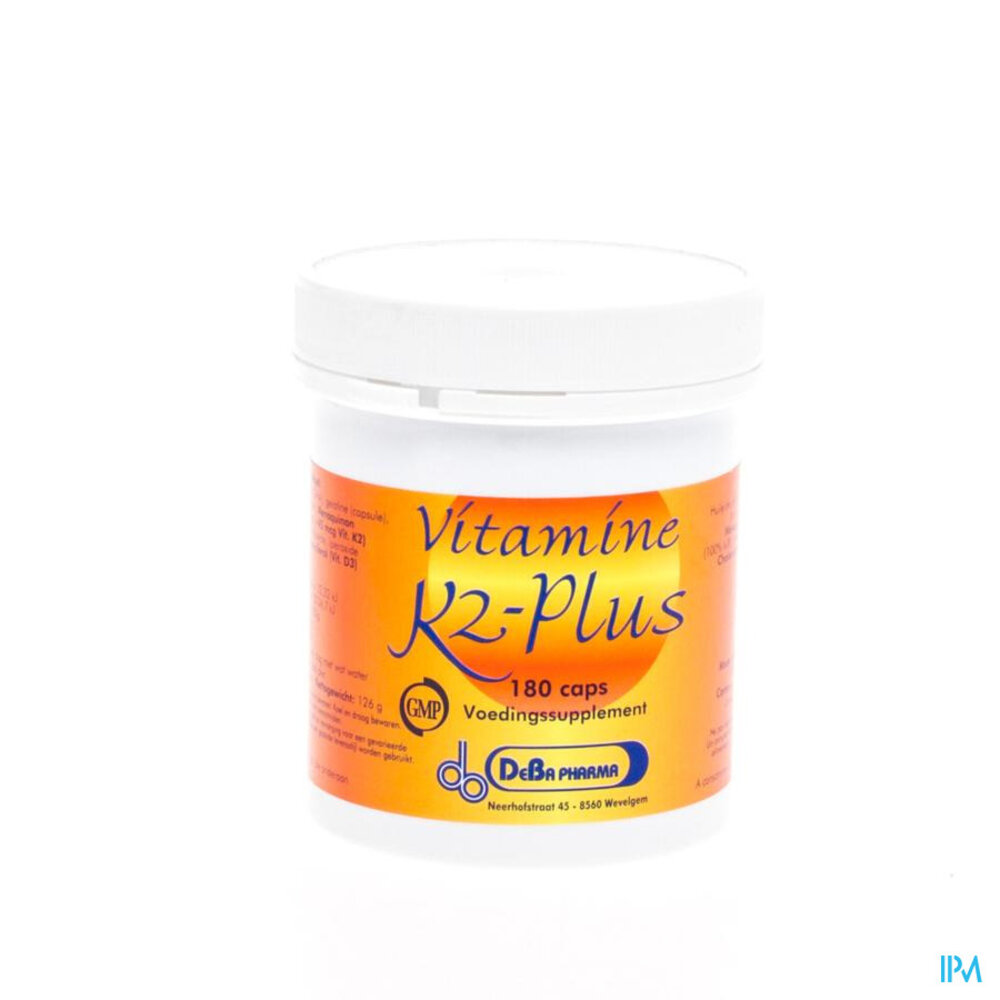 DEBAPHARMA K2-plus Softgels 180 Deba