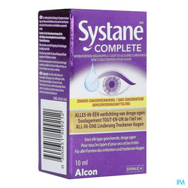 Alcon Systane Complete Sans Conservateur Fl 10ml