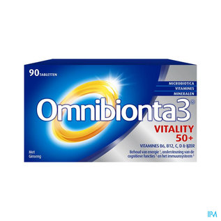 OMNIBIONTA Omnibionta 3 Vitality 50+ Tabl 90