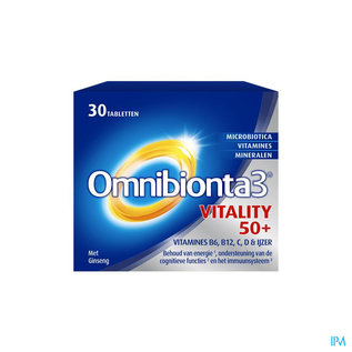 Merck Omnibionta 3 Vitality 50+ Comp 30