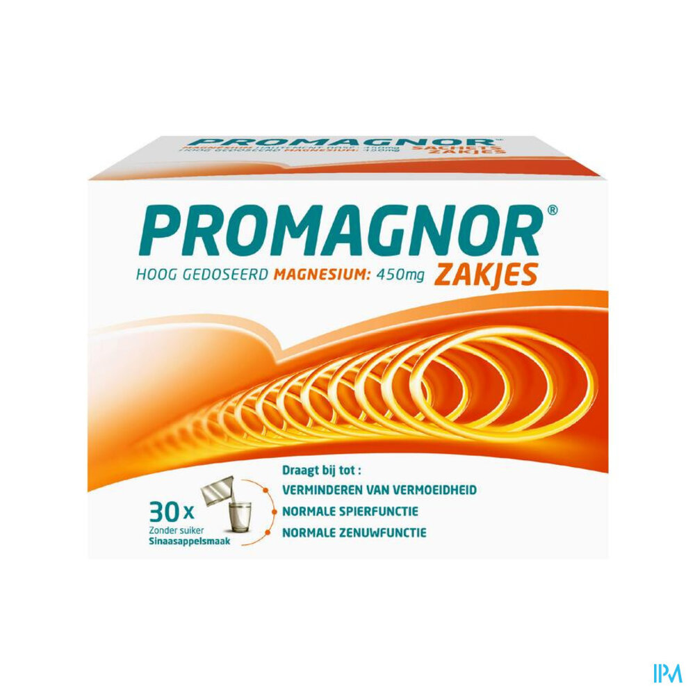 P&G Promagnor Sach/ Zakje 30 X 450mg