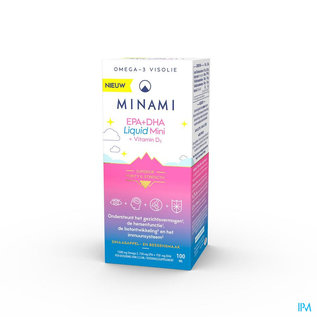 Minami Minami Epa+dha Liquid Mini + Vit D3 Fl 100ml