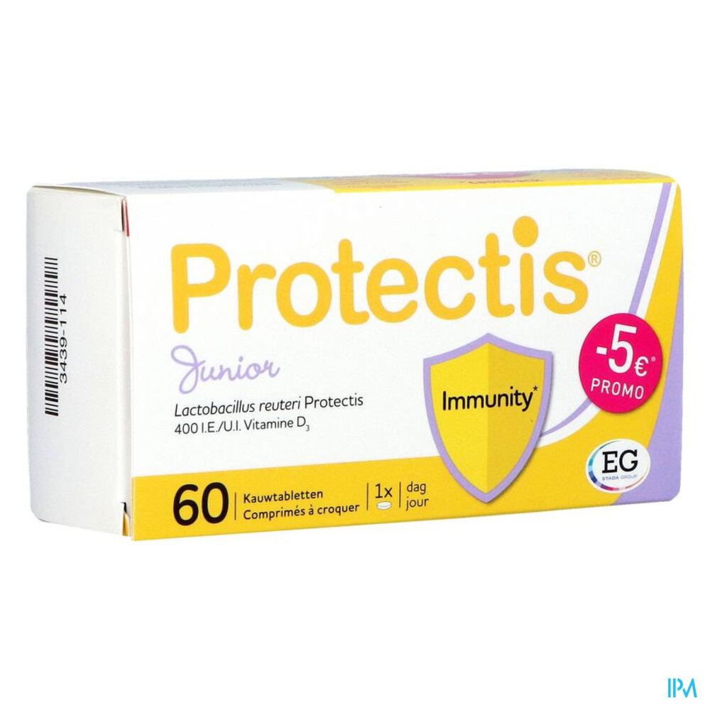 EG Protectis Junior Kauwtabletten 60