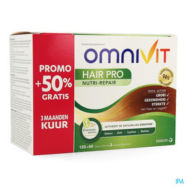 OMNIVIT Omnivit Hair Pro Nutri Repair             Comp 180