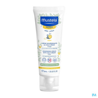 Mustela Mustela Crème Nourrissante avec Cold Cream - Peau sèche 40 ML