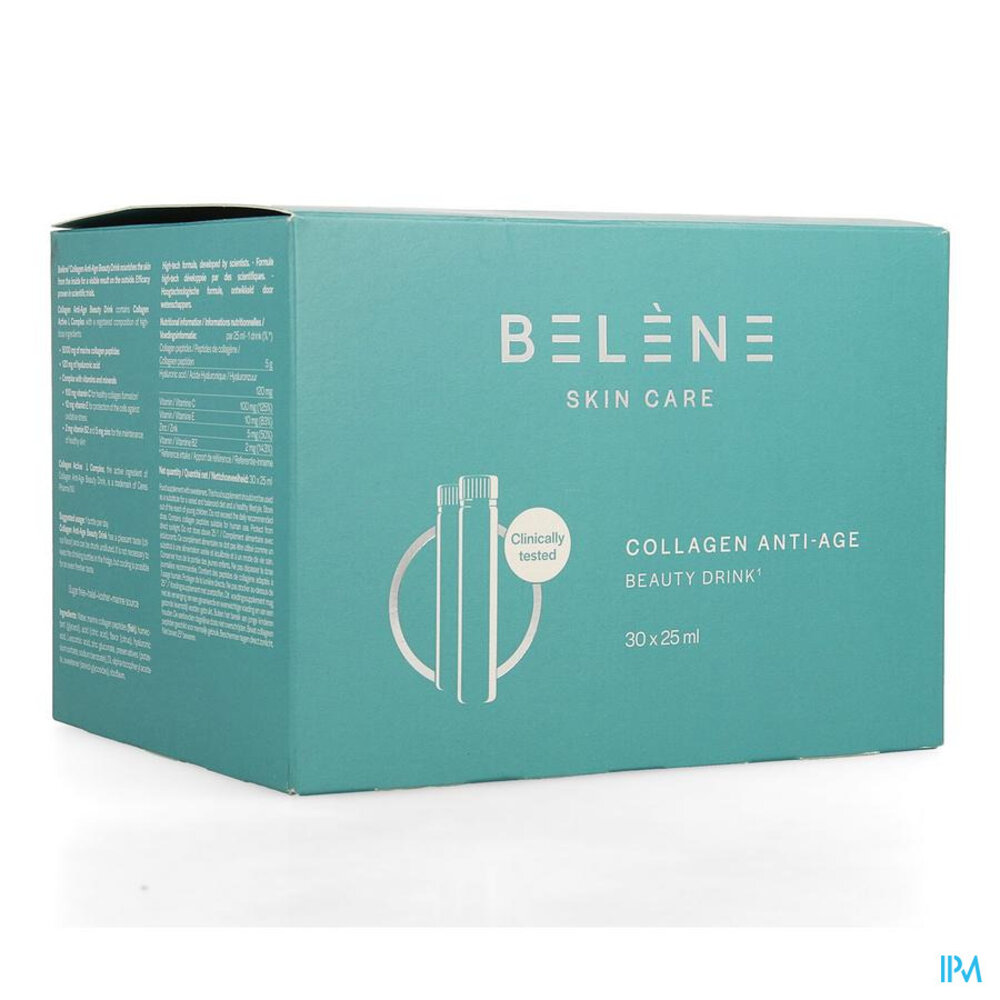Belène Belene Collagen A/age Beauty Drink 30x25ml
