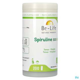 Be-life / Biolife /Belife Spiruline 500 Bio 200 Tab.