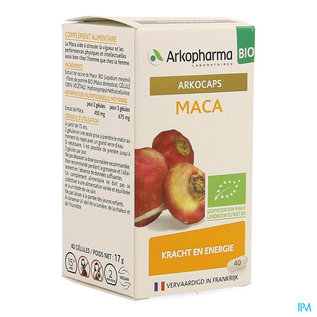 Arkogelules Arkocaps Maca Bio Caps 40