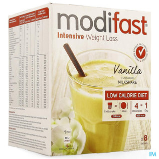 MODIFAST Modifast Vanilla Flavoured Milkshake 8x55g