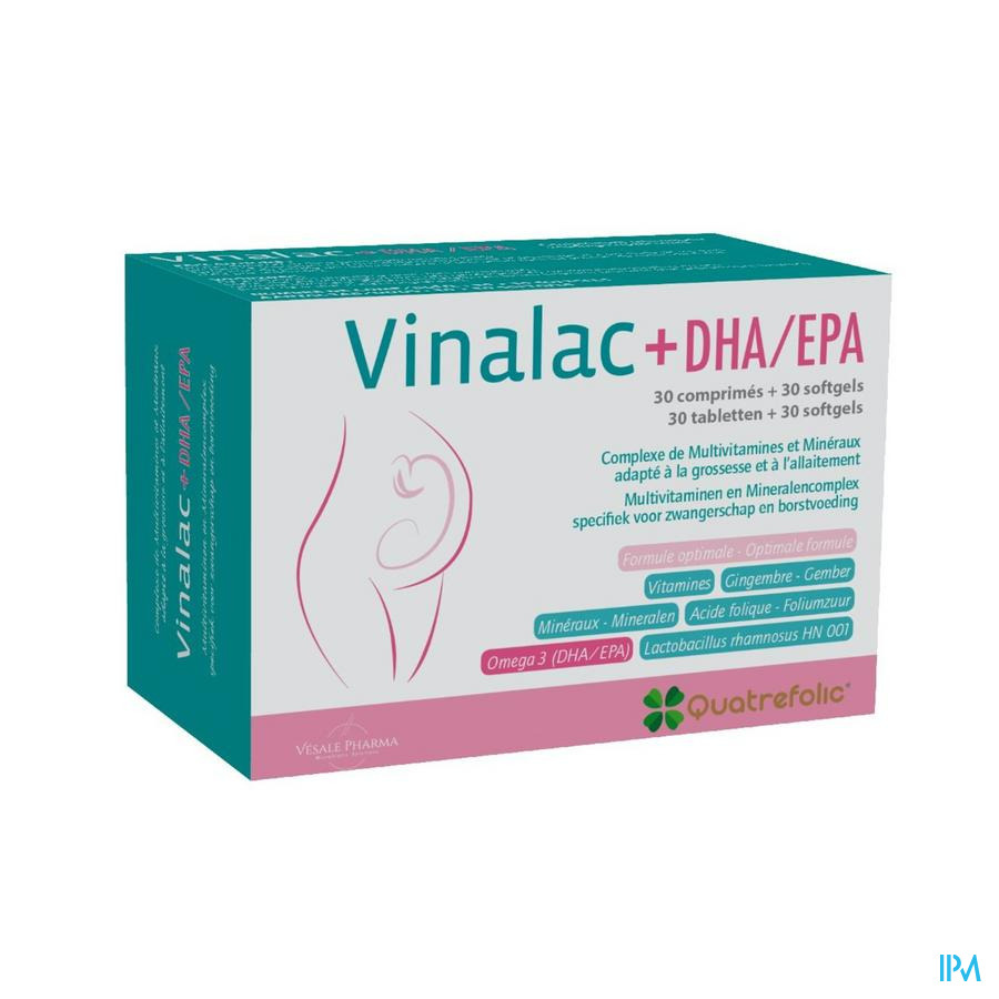 Vinalac Dha/epa Caps 30 + 30 Optimale Formule
