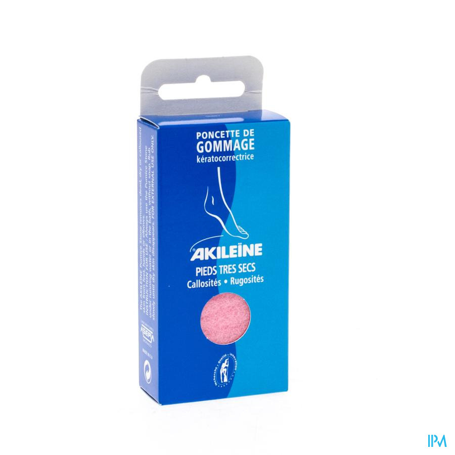 Akileine Bleue Poncette Gommage Pieds 1 102520