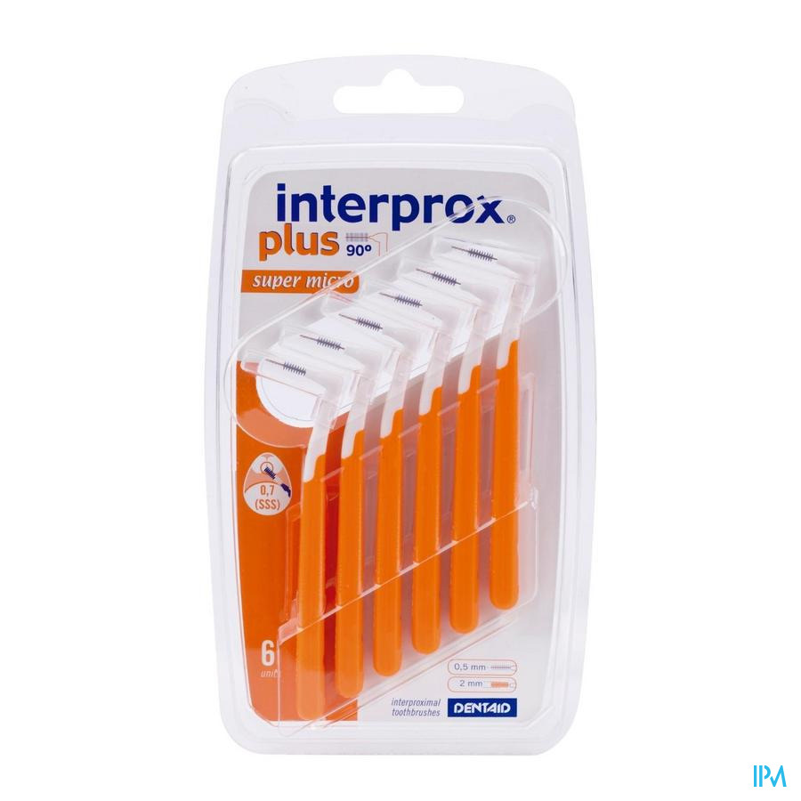 Vitis INTERPROX PLUS INTERD SUPER MICRO ORANJE