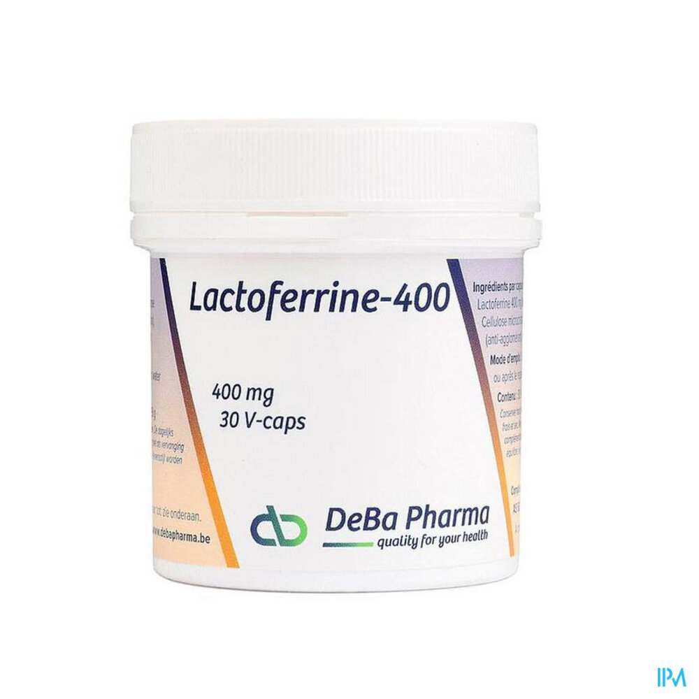 DEBAPHARMA Lactoferrine 400mg V-caps 30 Deba