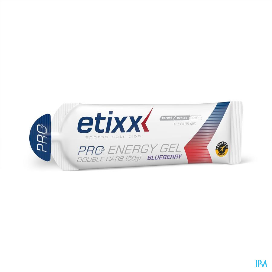 ETIXX Etixx Double Carb Energy Gel Prol.blueberry12x60ml