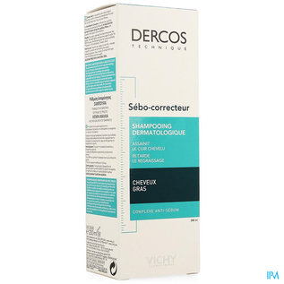 Vichy Dercos DERCOS DT SHAMPOO SEBUMREGULEREND 200 ML