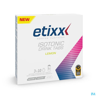 ETIXX Etixx Isotonic Lemon Bruistabl. 3x10