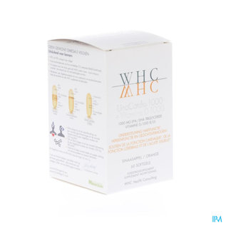 whc Unocardio 1000 + Vit D 1000 Softgels 60