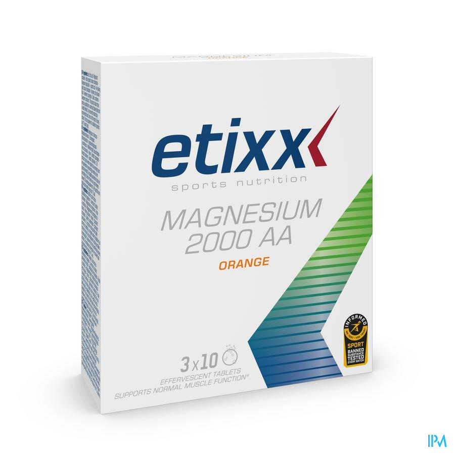 ETIXX Etixx Magnesium 2000 AA Bruistabletten 30 stuks