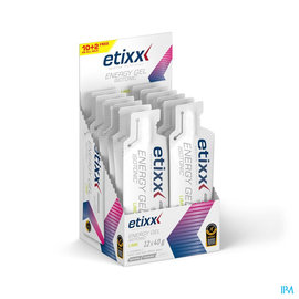 ETIXX Etixx Isotonic Energy Gel Lime 12x40g