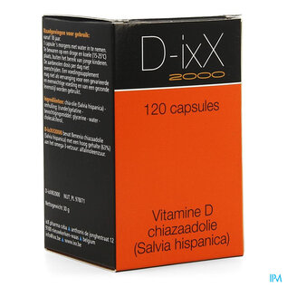 IXXPHARMA D-ixx 2000 Caps 120