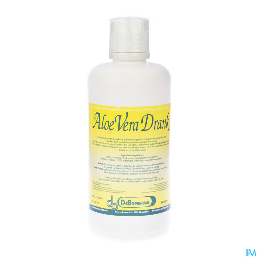 DEBAPHARMA Aloe Vera Jus 100% 1l Deba