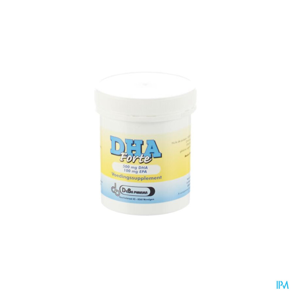 DEBAPHARMA Dha Forte Caps 120x500mg Deba