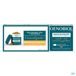 OENOBIOL Oenobiol Kracht & Vitaliteit Caps 3x60