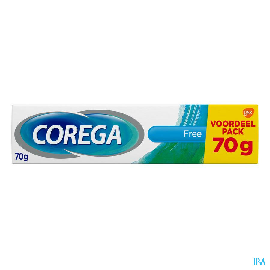 Corega Free Creme Adhesive 70g