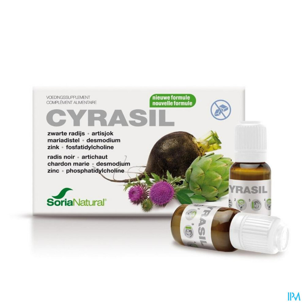 SORIA Cyrasil Amp 15x10ml
