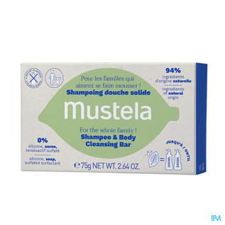 Mustela Fam Sh Douche Solide 75g