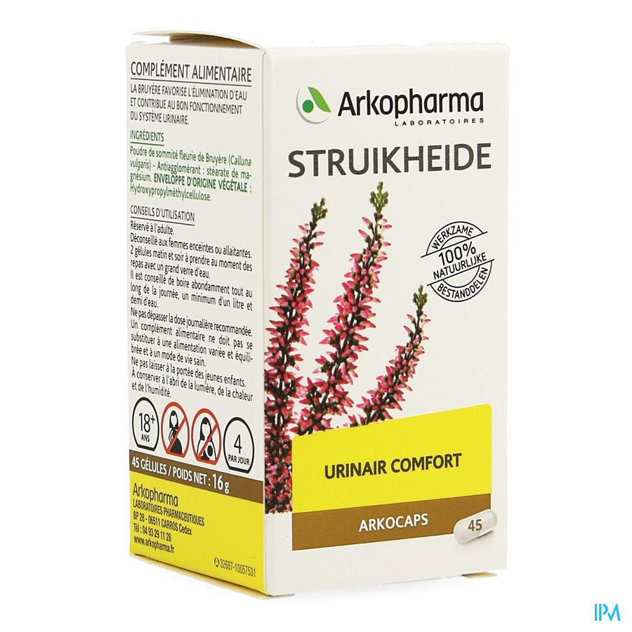 Arkocaps Struikheide Plantaardig 45