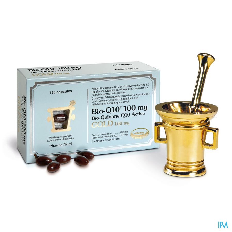 PHARMANORD BIO-Q10 GOLD 180 CAPS 100 MG