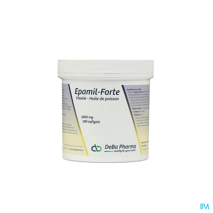 DEBAPHARMA Epamil Forte Caps 180 Deba