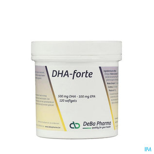 DEBAPHARMA Dha Forte Caps 120x500mg Deba