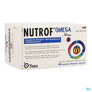 Thea Pharma Nutrof Omega Voedingsuppl.ogen Caps 60