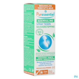 PURESSENTIEL Puressentiel Ademhaling Neusspray 15ml