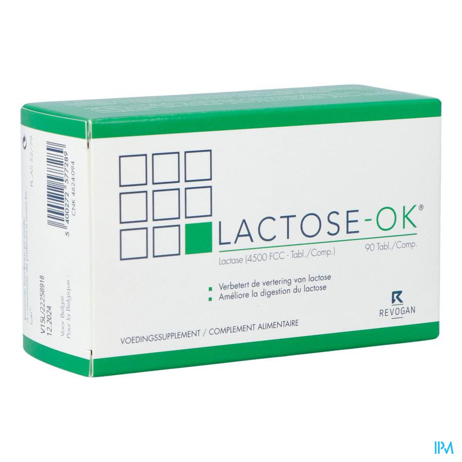 Lactose-ok Tabl 90 Revogan Nf