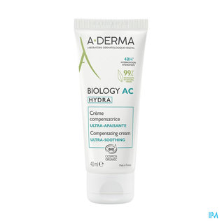 A-Derma Aderma Biology Ac Hydra Compenserende Creme 40ml