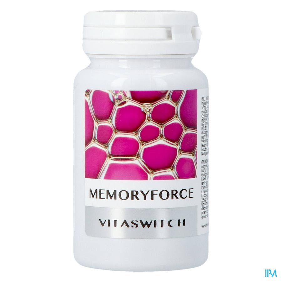 Vitaswitch MEMORYFORCE 60 CAPS 600 MG